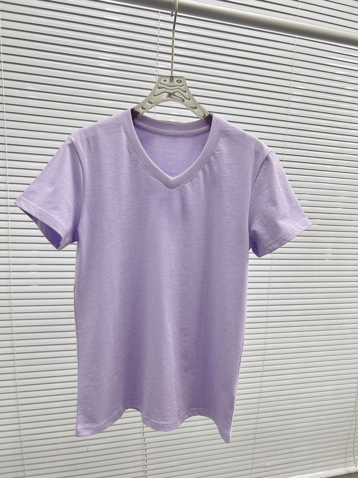 Women's new embroidered short-sleeved casual slim T-shirt