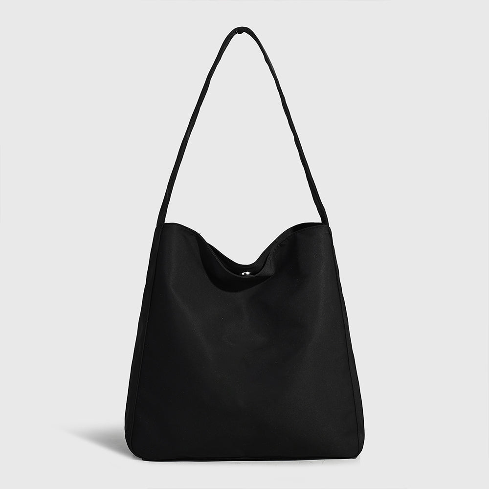 #129 Women's new leisure wide shoulder strap one-shoulder large capacity bag