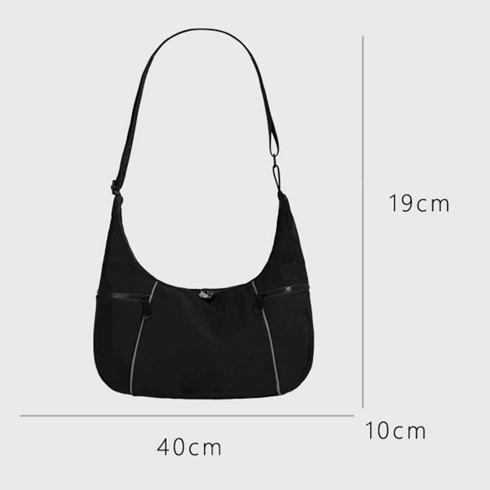 #248 Women's new leisure fashion zipper sports crossbody bag