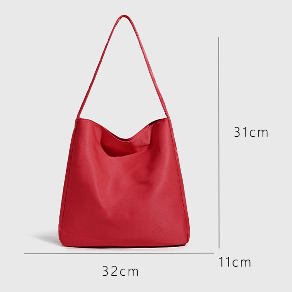 #129 Women's new leisure wide shoulder strap one-shoulder large capacity bag