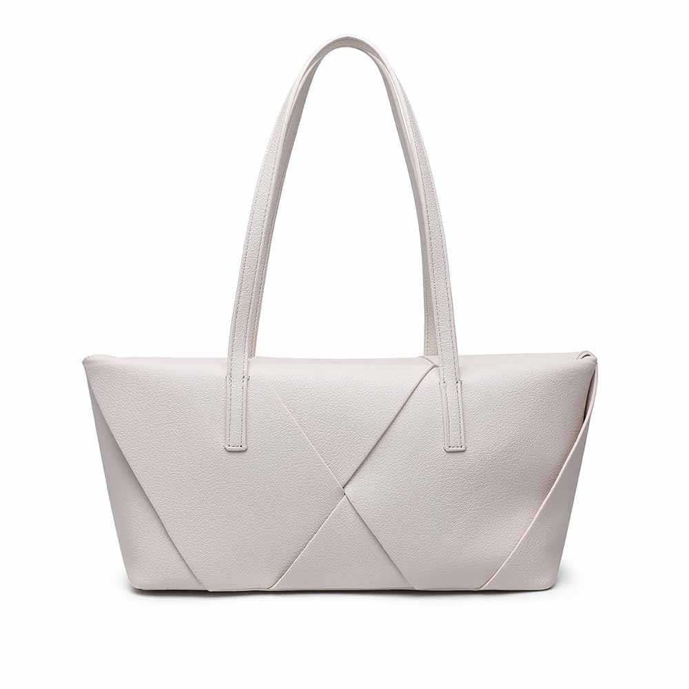 #288 Women's new stitching contrast shoulder bag large commuter handbag
